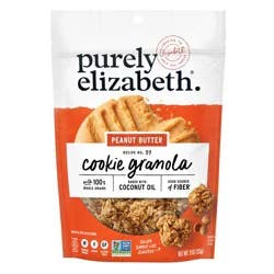 purely elizabeth. Purely Elizabeth Peanut Butter Cookie Granola - 9oz