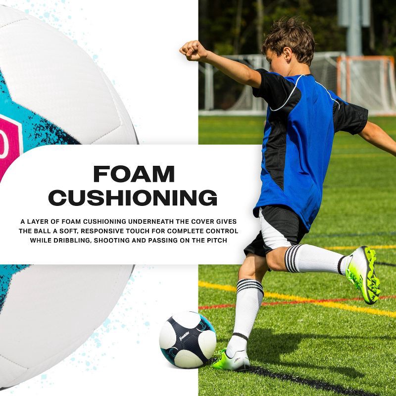 slide 8 of 8, National Women's Soccer League NWSL San Diego Wave Size 5 Soccer Ball, 1 ct