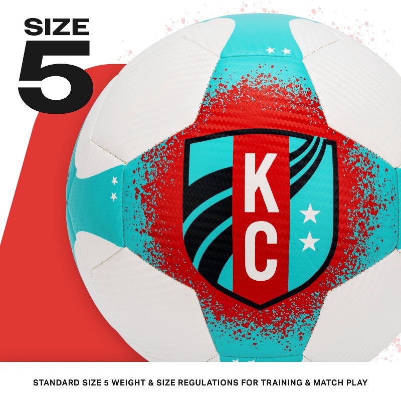 slide 3 of 9, National Women's Soccer League NWSL Kansas City Size 5 Soccer Ball, 1 ct
