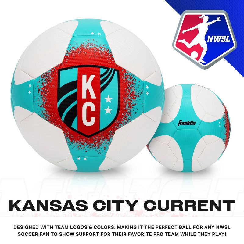 slide 8 of 9, National Women's Soccer League NWSL Kansas City Size 5 Soccer Ball, 1 ct