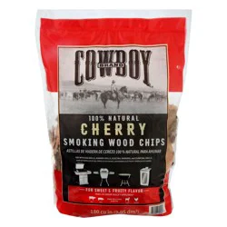 Cowboy Charcoal Smoking Cherry Wood Chips - 180 cu in