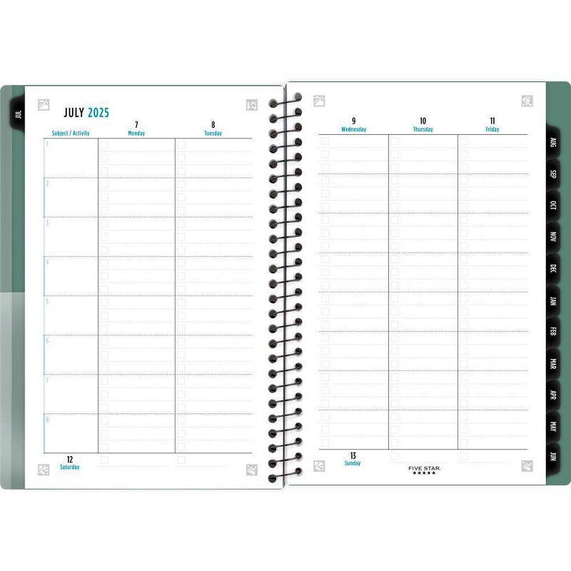 slide 4 of 11, Five Star 2025-2026 Customizable Seaglass Small, 1 ct