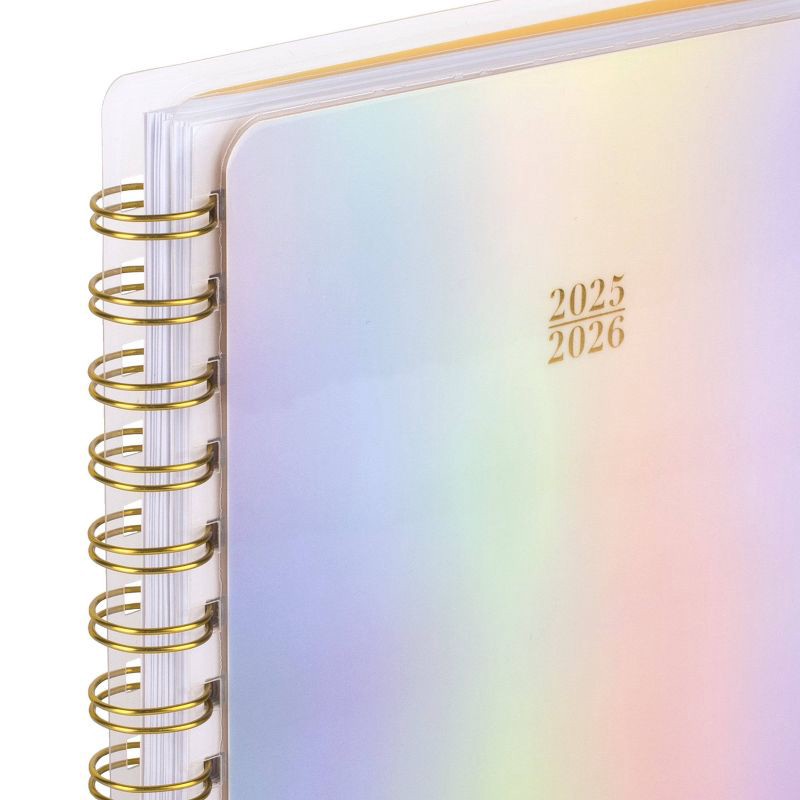 slide 7 of 12, Cambridge 2025-2026 Weekly/Monthly Small Rainbow Skies Planner, 1 ct