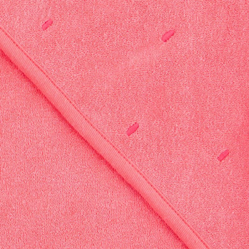slide 3 of 4, Carter's Just One You®️ Baby Strawberry 2pk Towel - Pink: Hooded Terry Cotton & Polyester, 29"x29", 2 ct
