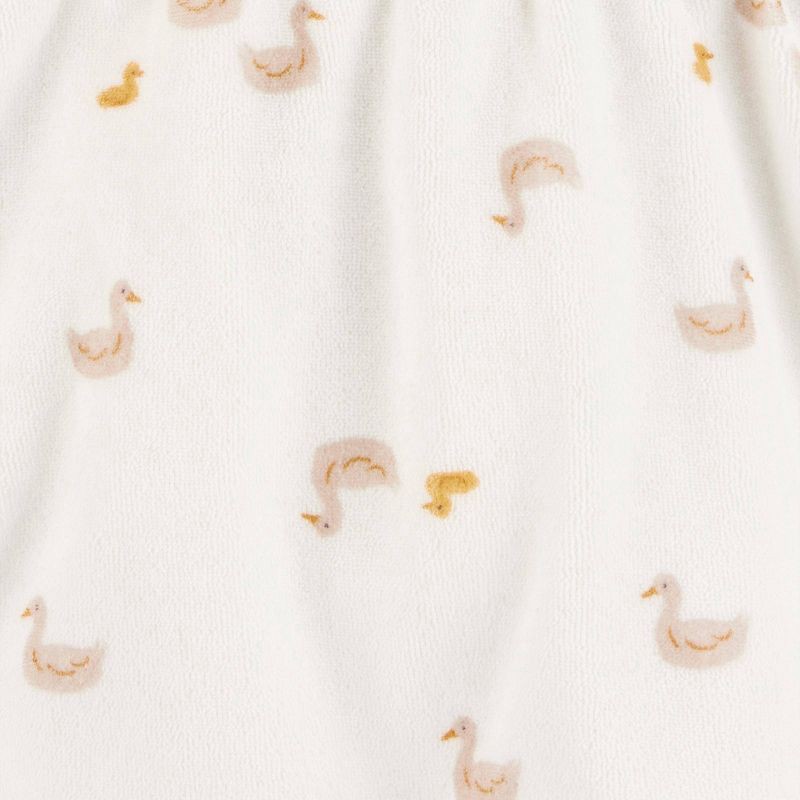 slide 2 of 4, Carter's Just One You®️ Baby Duck Robe - Gray: Midweight Cotton Polyester Bath Wrap, Animal Pattern, 1 ct