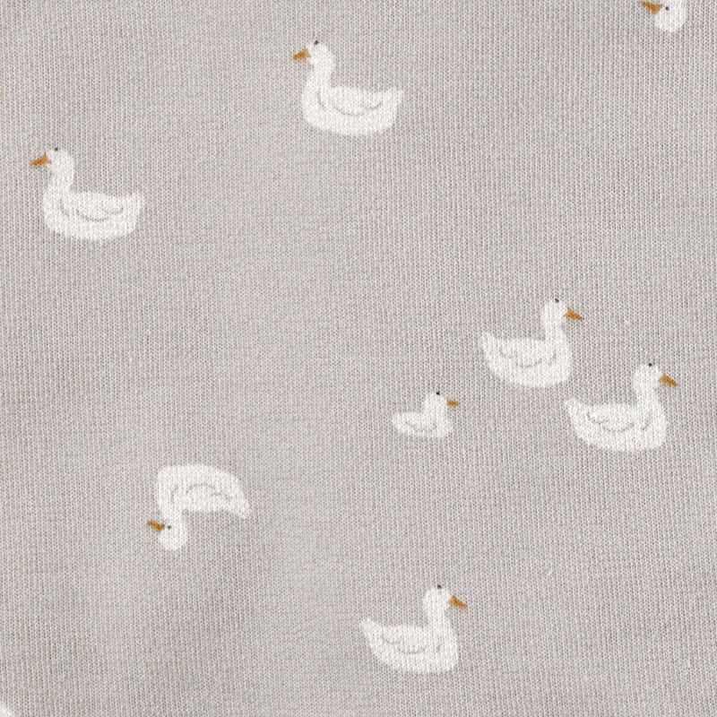slide 2 of 4, Carter's Just One You®️ Baby 2pk Duck Towel - Gray/White: Hooded Terry Towels, Cotton & Polyester, Animal Print, 29"x29", 2 ct