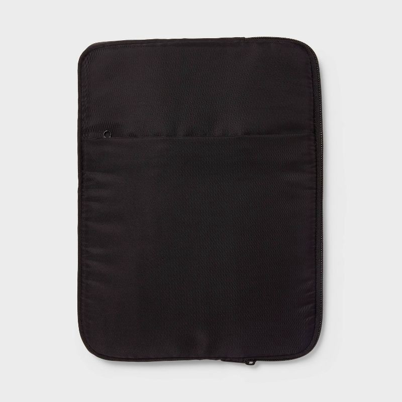 slide 1 of 4, Tablet Pouch with Elastic Band Black - up&up™, 1 ct