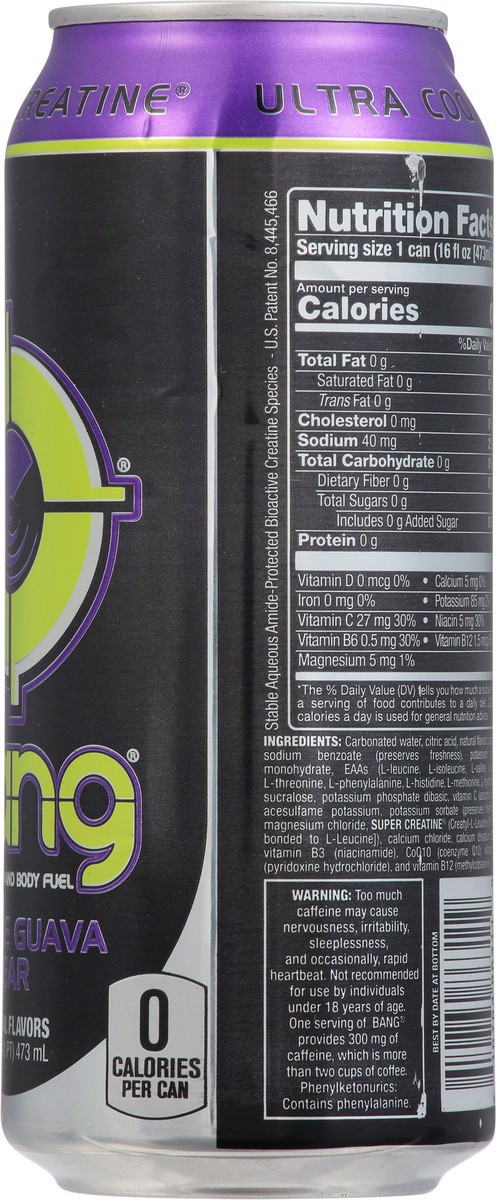 slide 8 of 9, Bang Purple Guava Pear, 16 fl oz