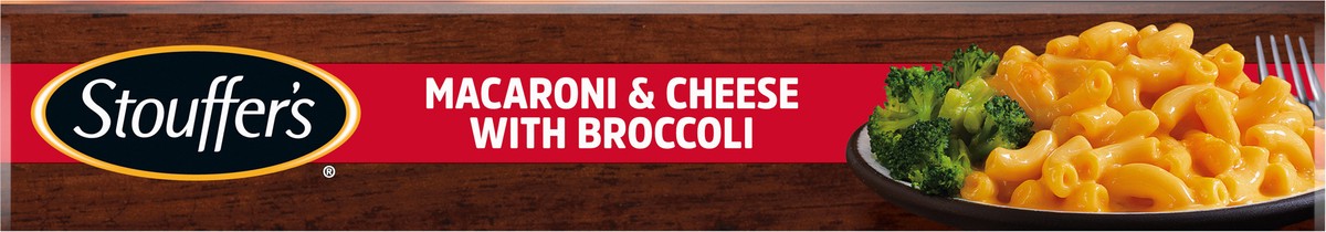 slide 9 of 9, Stouffer's Macaroni and Cheese with Broccoli Frozen Meal, 12 oz