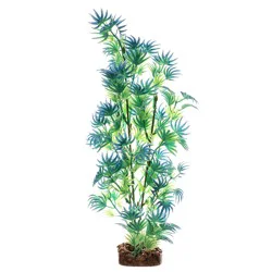 GloFish Aquarium Plant LG GRN/BLUE