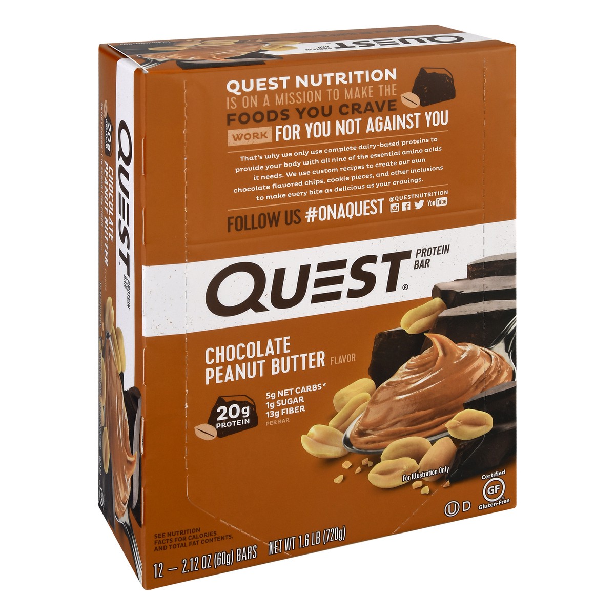 slide 2 of 9, Quest Protein Bar, 12 ct