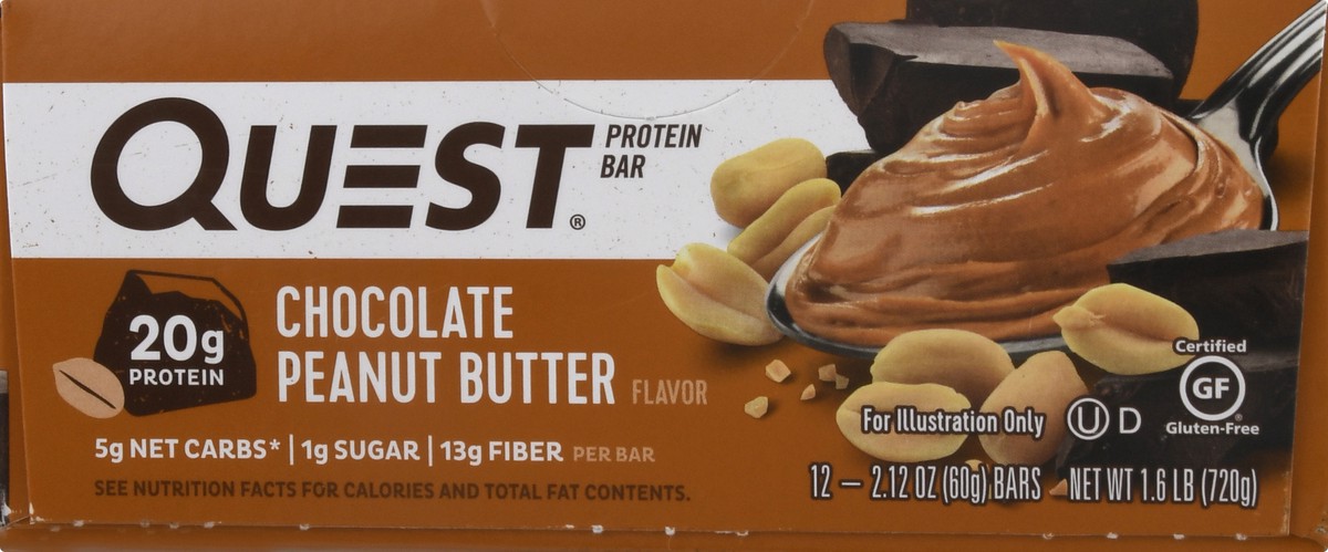 slide 4 of 9, Quest Protein Bar, 12 ct