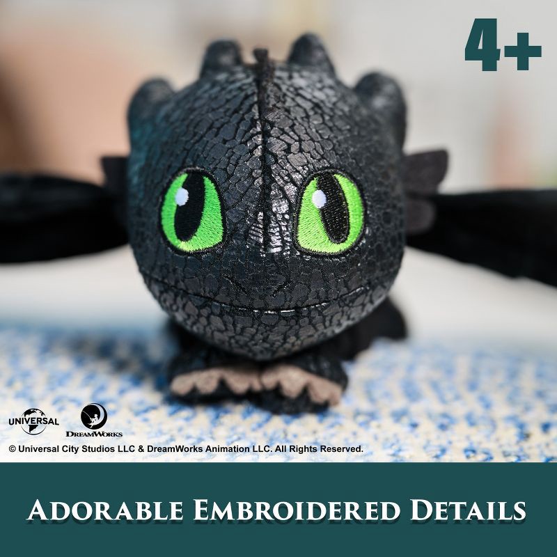 slide 8 of 9, How to Train Your Dragon Toothless 12" Plush, 1 ct
