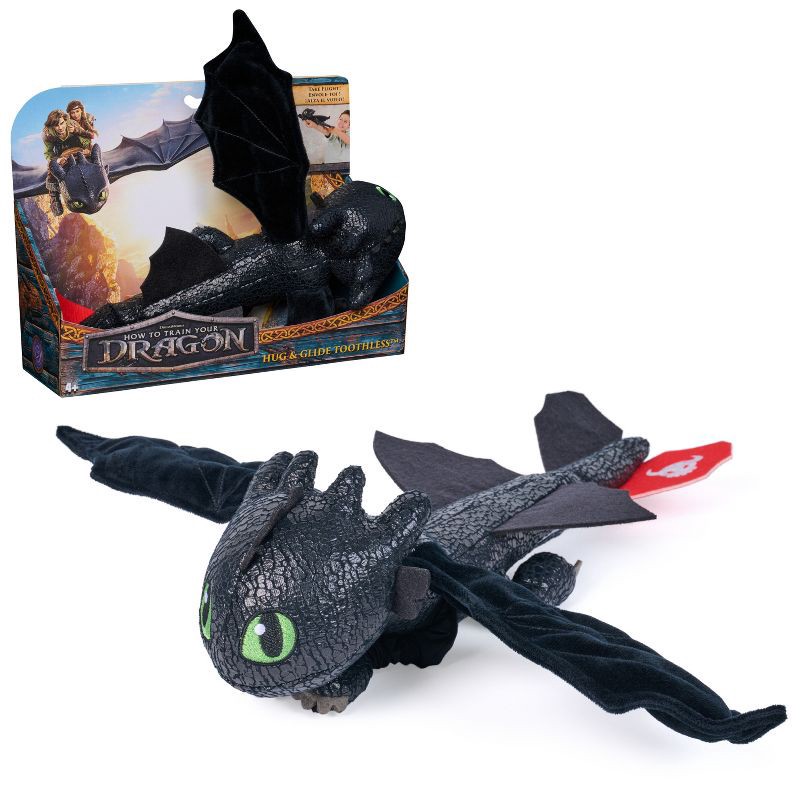 slide 1 of 9, How to Train Your Dragon Toothless 12" Plush, 1 ct