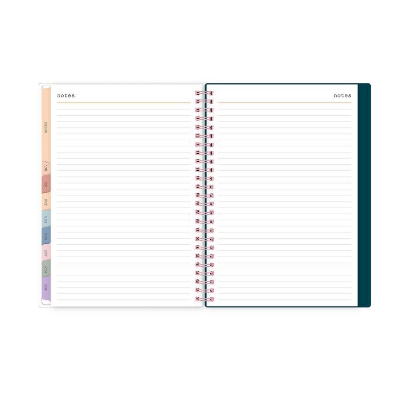 slide 12 of 14, WAAV 5.875"x8.625" Wirebound 2025-2026 Weekly/Monthly Planner Frosted Callisto, 1 ct