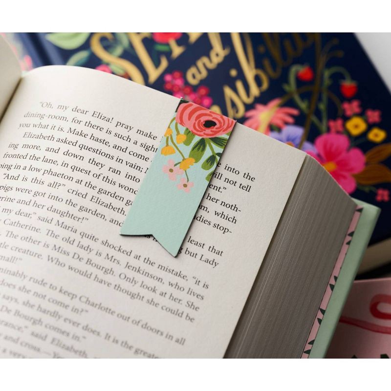 slide 4 of 4, Rifle Paper Co. Garden Party Multi Magnetic Bookmark Set, 1 ct