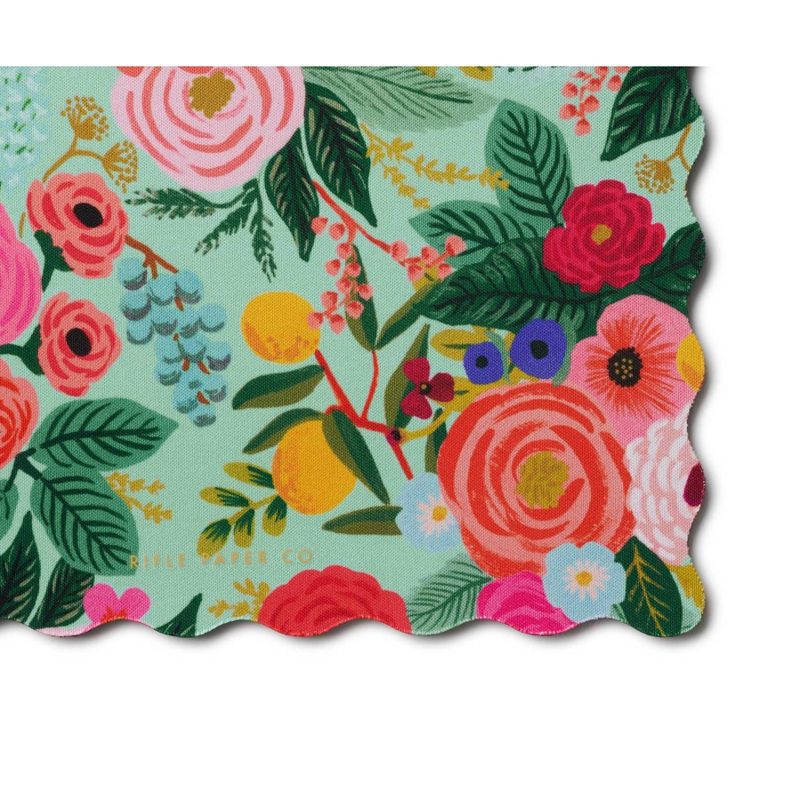 slide 2 of 4, Rifle Paper Co. Garden Party Scalloped Mouse Pad, 1 ct