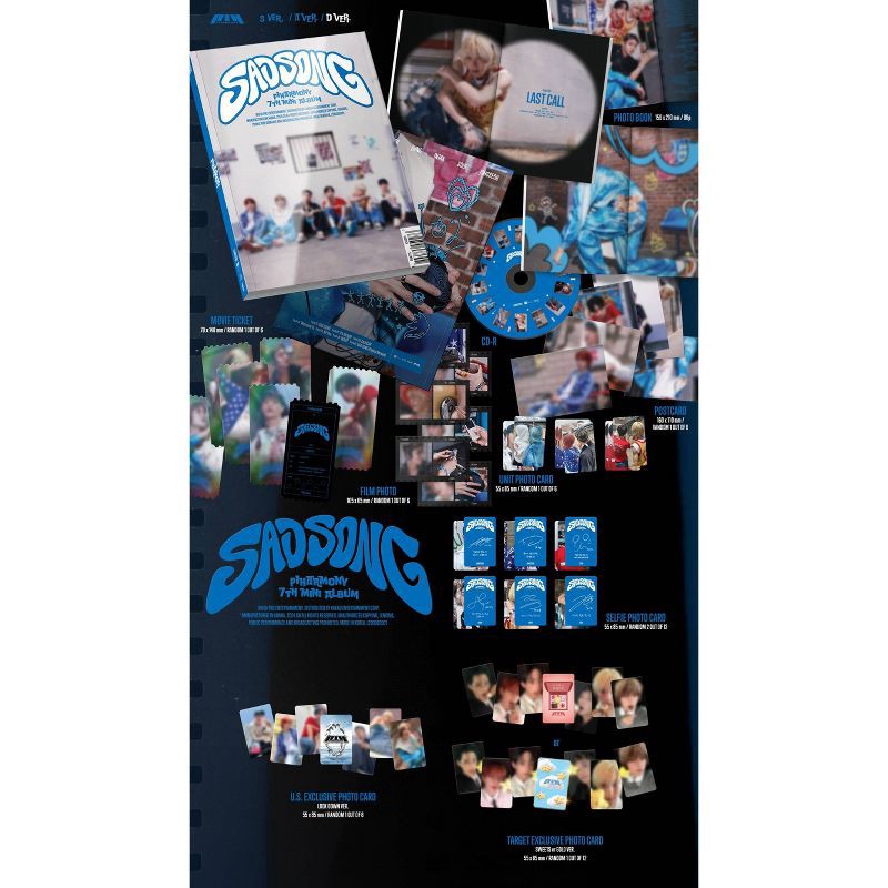 slide 3 of 3, hello82 P1Harmony - SAD SONG - D Ver. (Target Exclusive, CD), 1 ct