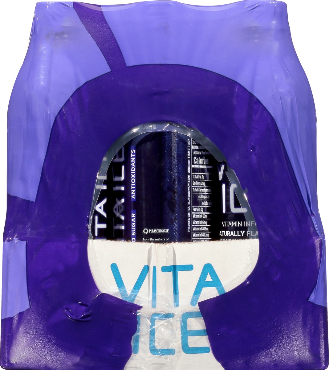 slide 11 of 13, Vita Ice 12 Pack Acai Blueberry Pomegranate Sparkling Water 12 ea - 12 ct, 12 ct