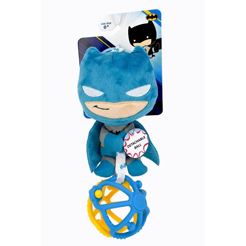 slide 3 of 3, Warner Bros. DC Batman On-The-Go Activity Plush Toy with Silicone Ball, 1 ct