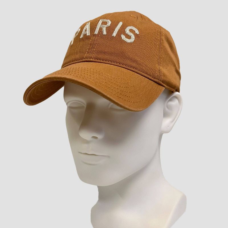 slide 1 of 4, Mad Engine Men's Paris Baseball Hat - Tan, 1 ct
