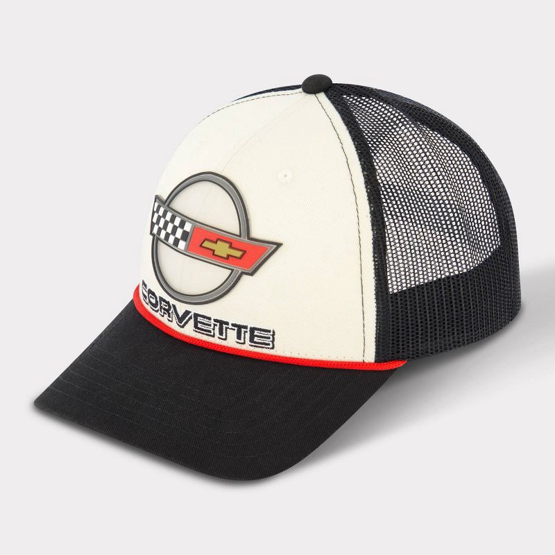 slide 4 of 5, Men's Corvette Racing Trucker Hat, 1 ct