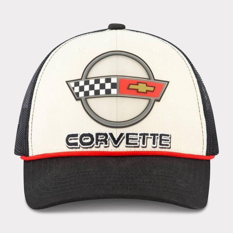 slide 1 of 5, Men's Corvette Racing Trucker Hat, 1 ct