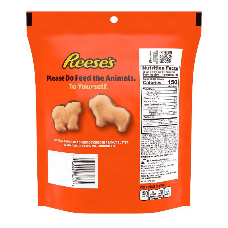 slide 4 of 7, Reese's Dipped Animal Crackers - 8.5oz, 8.5 oz