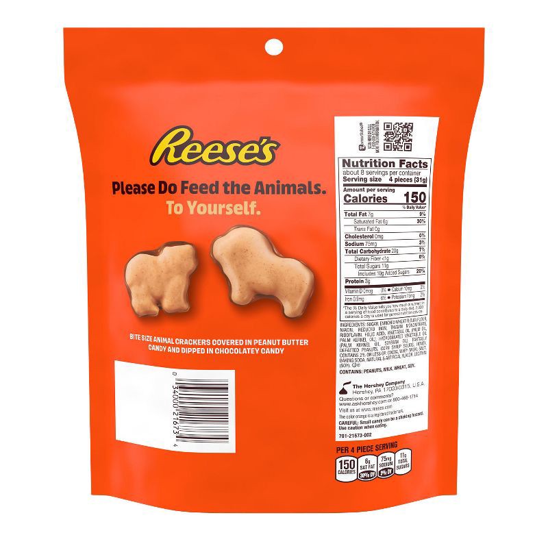 slide 4 of 7, Reese's Dipped Animal Crackers - 8.5oz, 8.5 oz