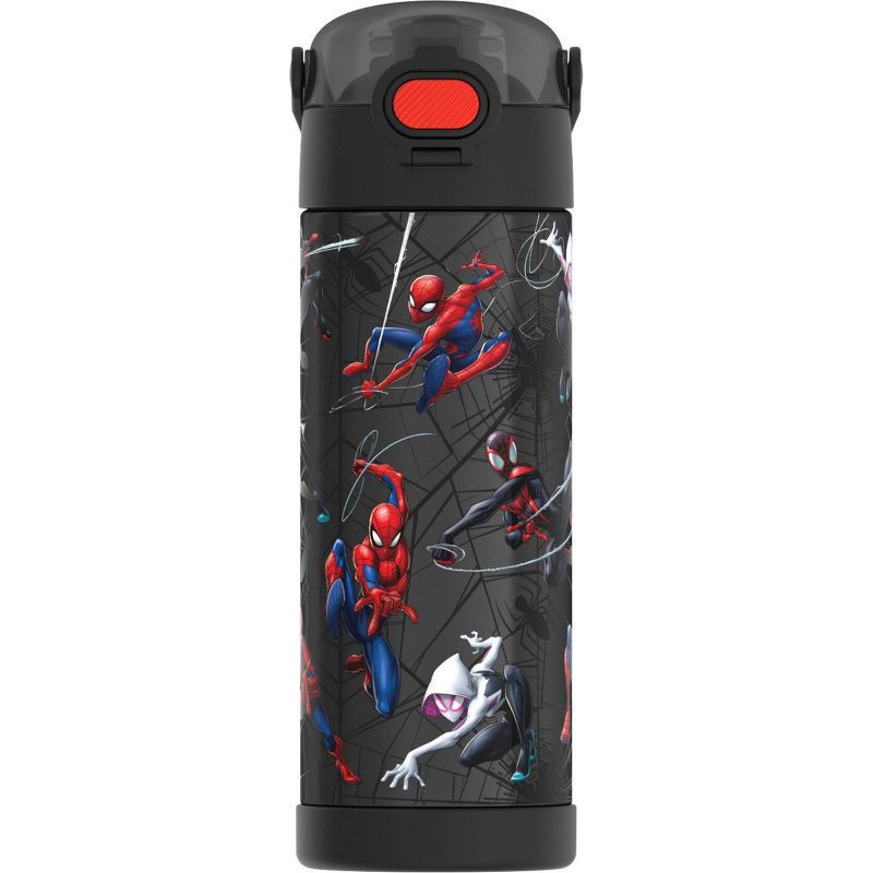 slide 2 of 10, Thermos 16oz Stainless Steel FUNtainer Water Bottle with Bail Handle - Black, 16 oz