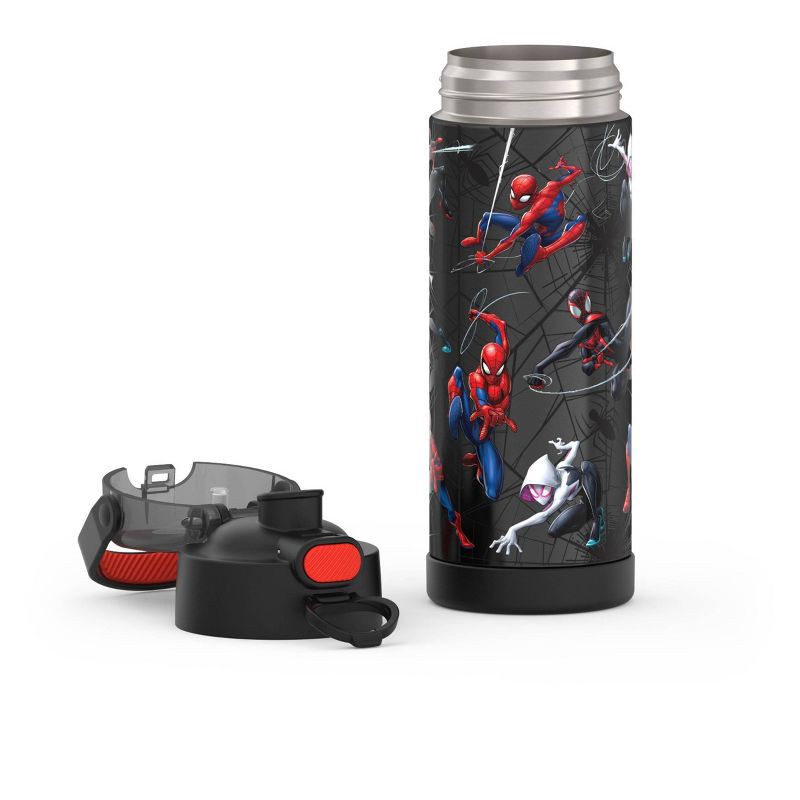 slide 7 of 10, Thermos 16oz Stainless Steel FUNtainer Water Bottle with Bail Handle - Black, 16 oz