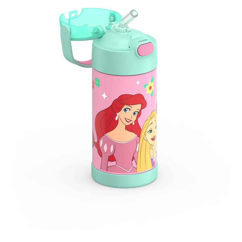 slide 5 of 10, Thermos Kids' 12oz Stainless Steel FUNtainer Water Bottle with Bail Handle - Green, 12 oz