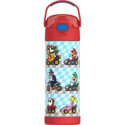 Thermos 16oz Stainless Steel FUNtainer Water Bottle with Bail Handle - Mario Kart