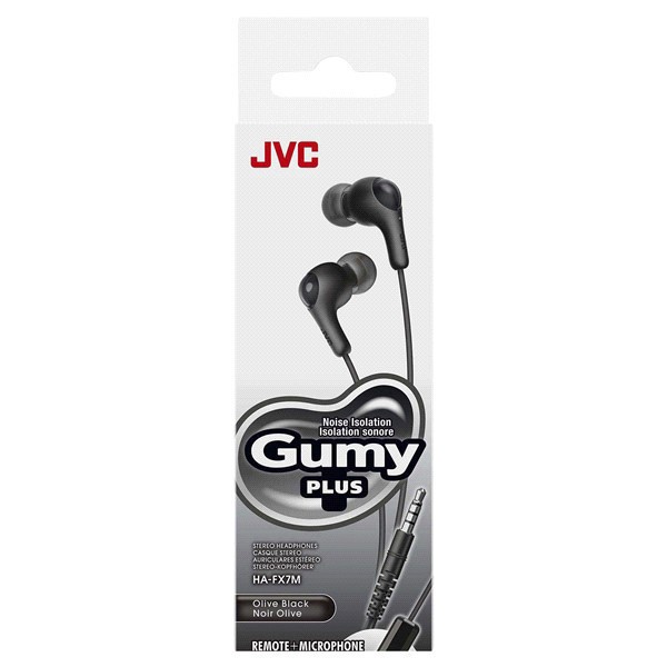 slide 2 of 5, JVC Gumy Plus Stereo Headphones 1 ea, 1 ct