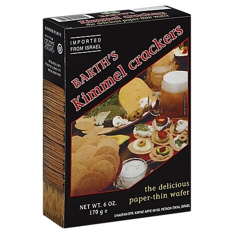 slide 1 of 4, Barth's Crackers - Kimmel, 6 oz