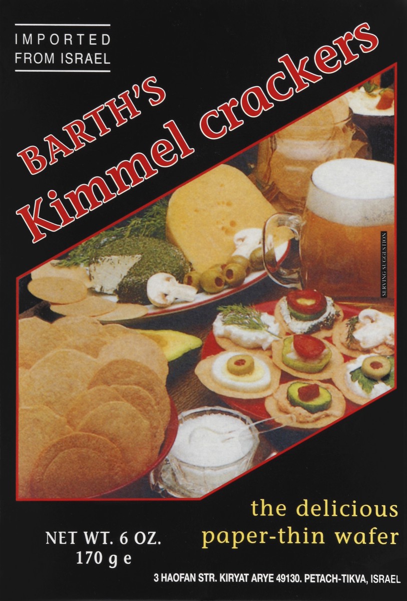 slide 4 of 4, Barth's Crackers - Kimmel, 6 oz