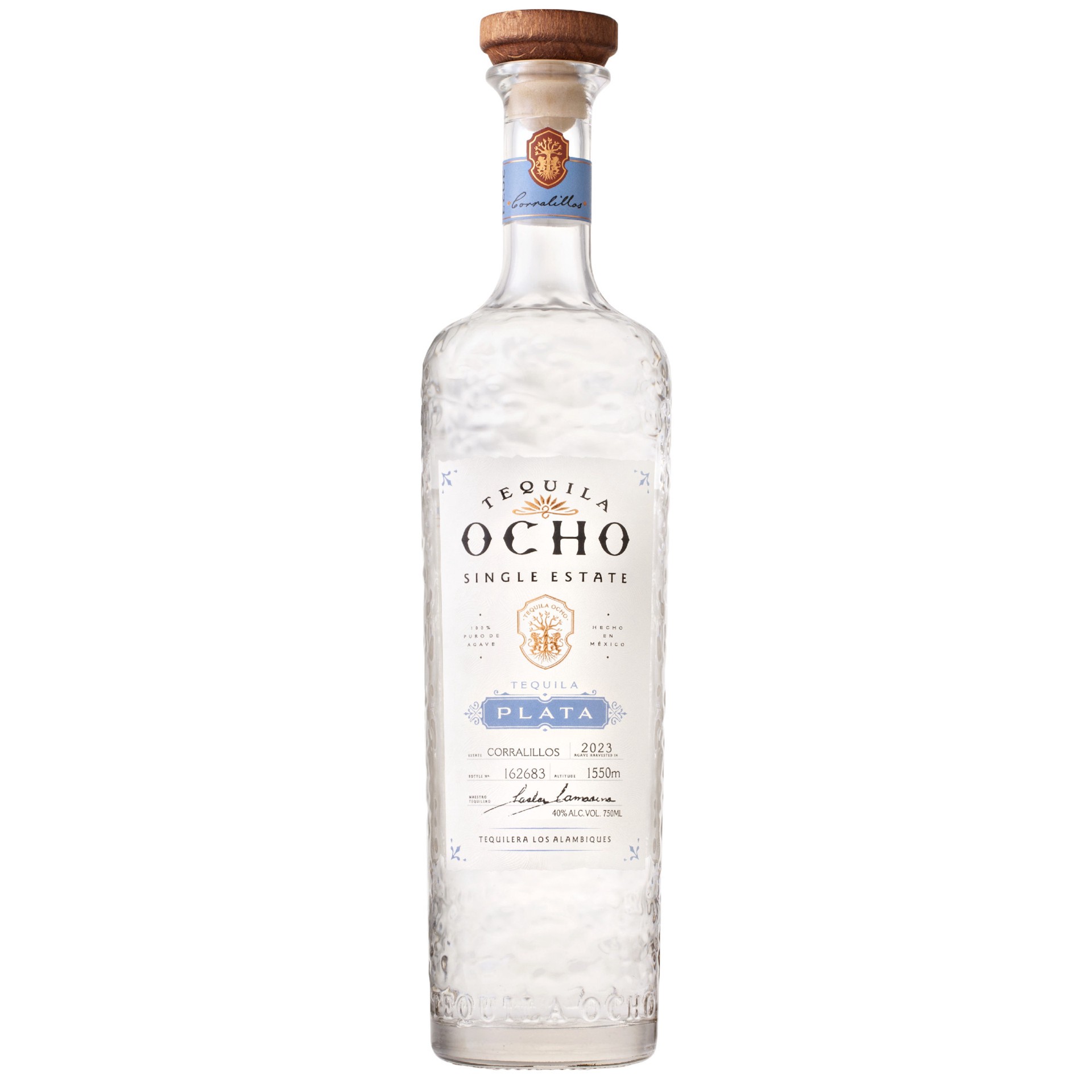 slide 1 of 3, Tequila Ocho Plata, 750 ml