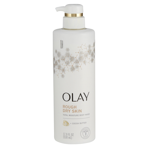 Olay Total Moisture Body Wash with Vitamin B3 and Cocoa Butter 17.9 fl