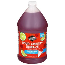 First Street Cherry Limeade Super Syrup