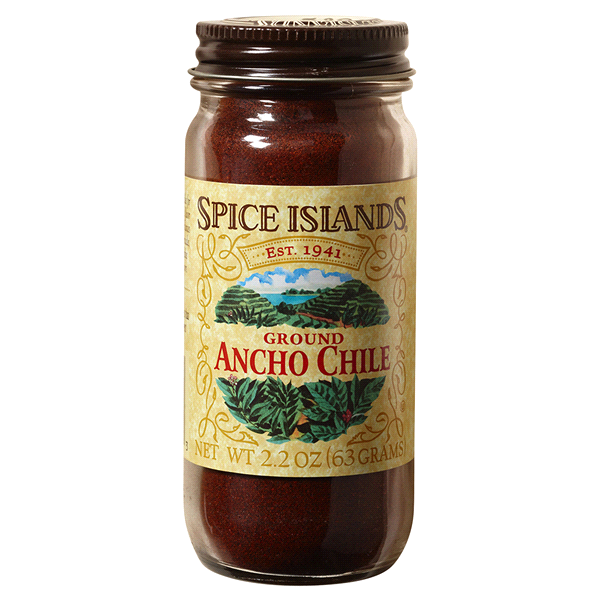 slide 1 of 1, Spice Islands Ground Ancho Chile, 2.2 oz