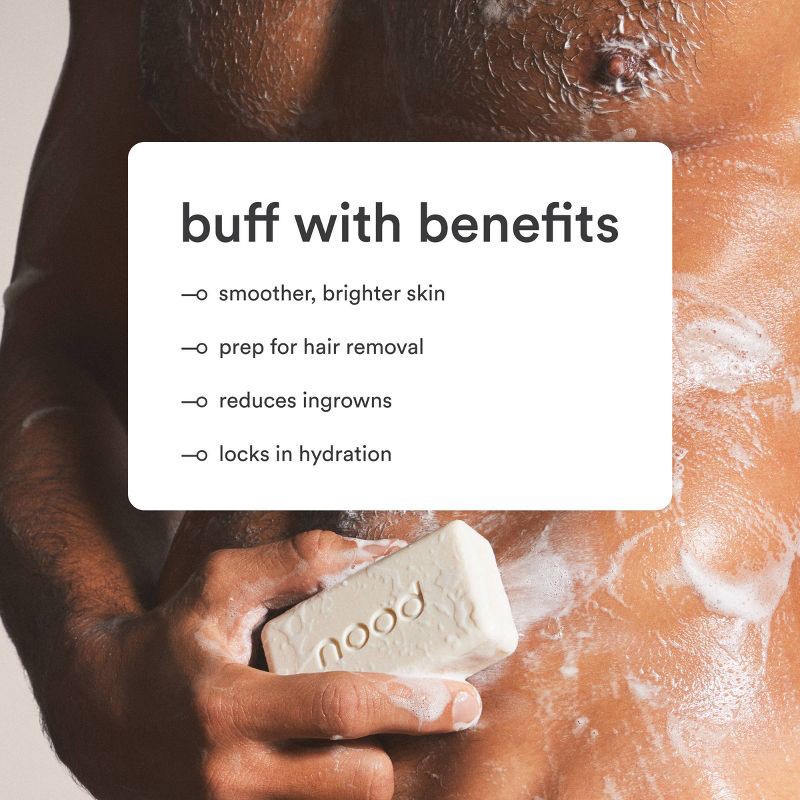 slide 3 of 8, Nood Daily Exfoliating Buff Bar - 4oz, 4 oz