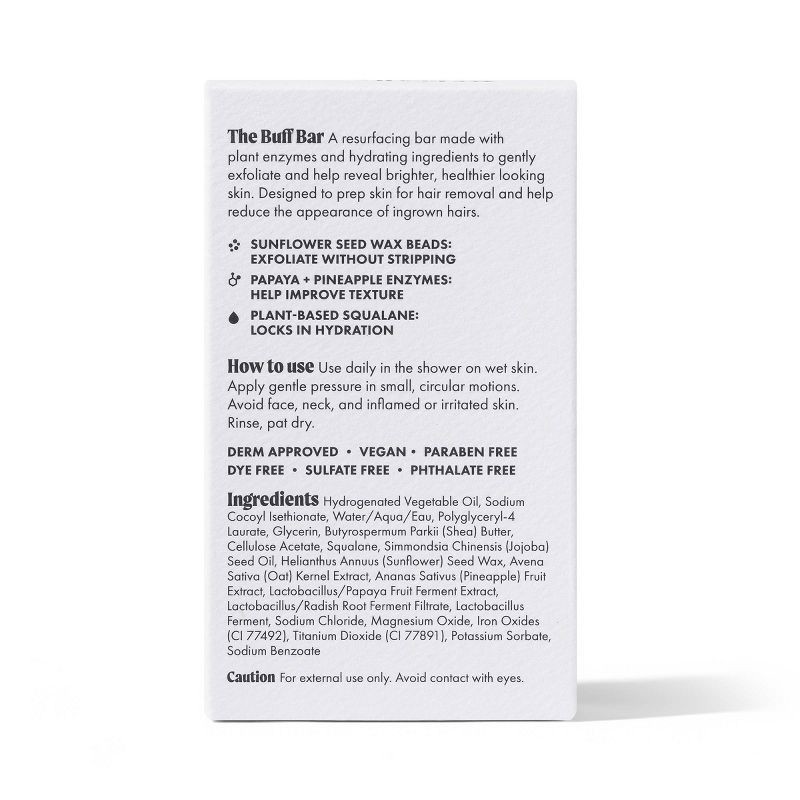 slide 8 of 8, Nood Daily Exfoliating Buff Bar - 4oz, 4 oz