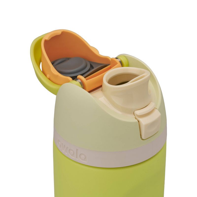 slide 2 of 5, Owala 24oz Stainless Steel Insulated FreeSip Water Bottle - Firefly: Leakproof, 24 oz