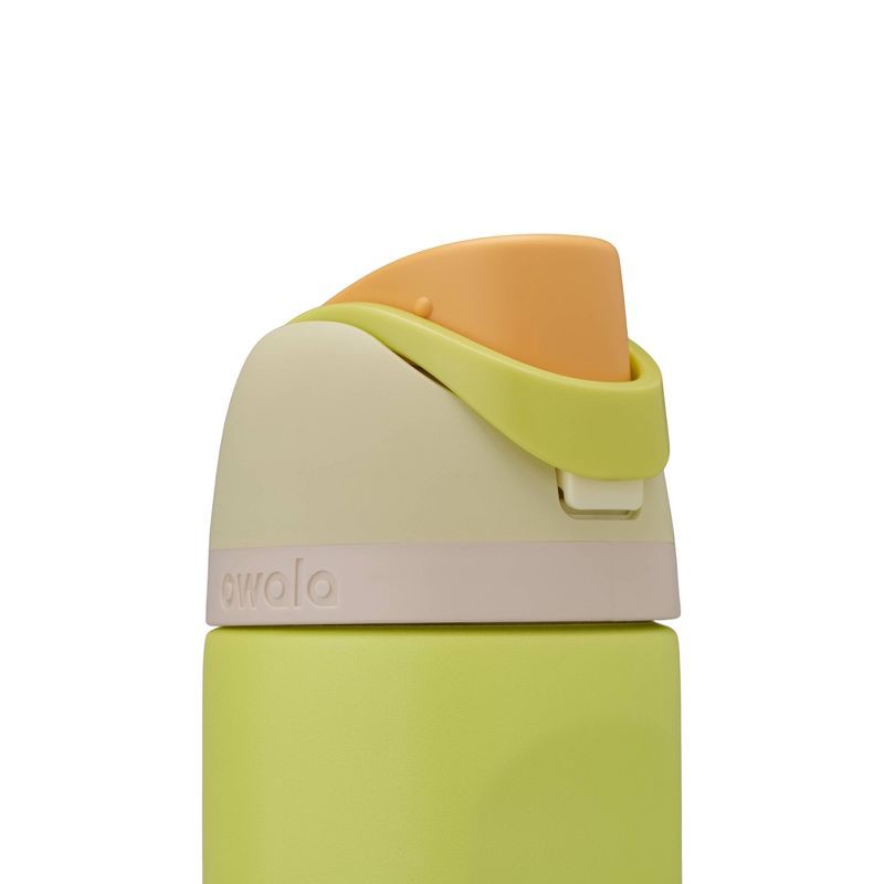 slide 5 of 5, Owala 24oz Stainless Steel Insulated FreeSip Water Bottle - Firefly: Leakproof, 24 oz