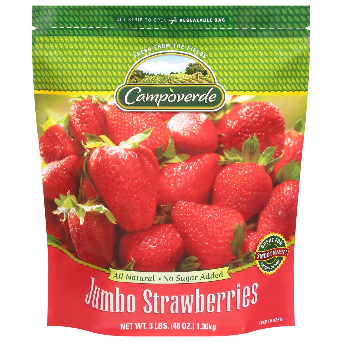 slide 1 of 12, Campoverde Jumbo Strawberries 48 oz, 48 oz