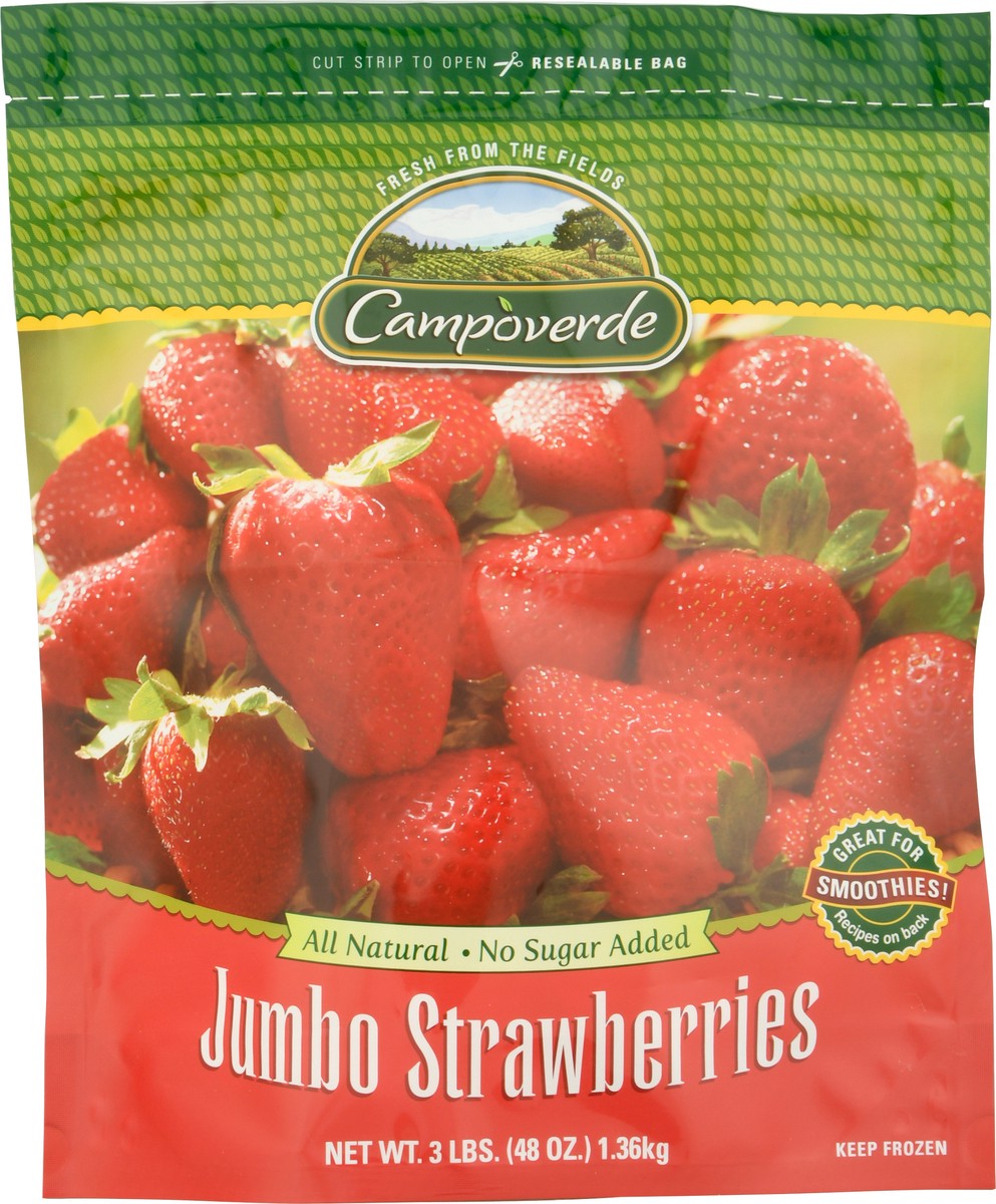 slide 10 of 12, Campoverde Jumbo Strawberries 48 oz, 48 oz