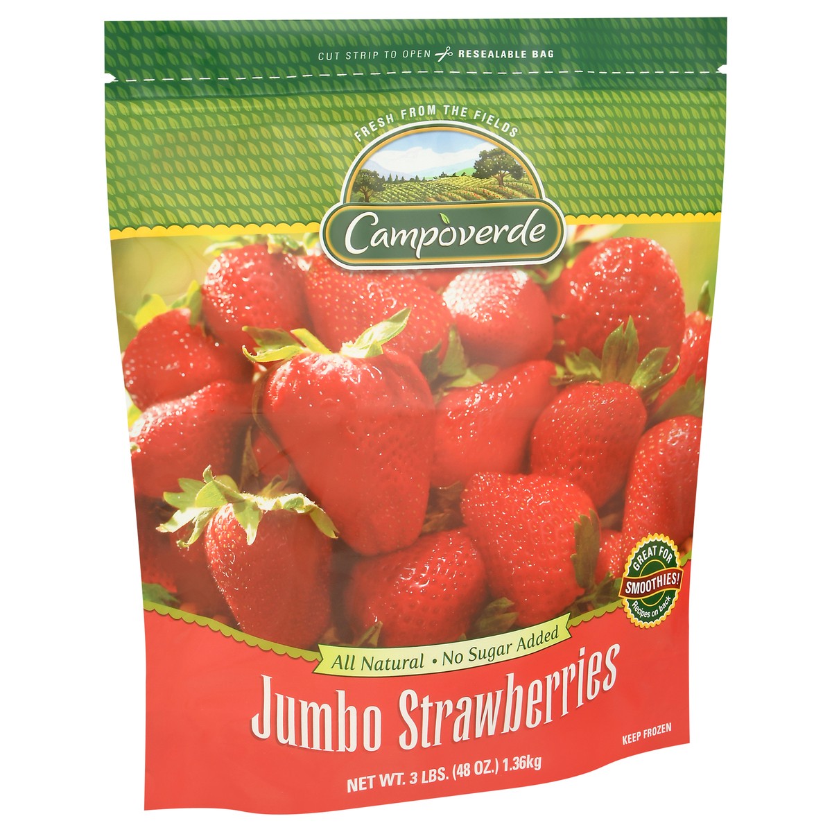 slide 4 of 12, Campoverde Jumbo Strawberries 48 oz, 48 oz