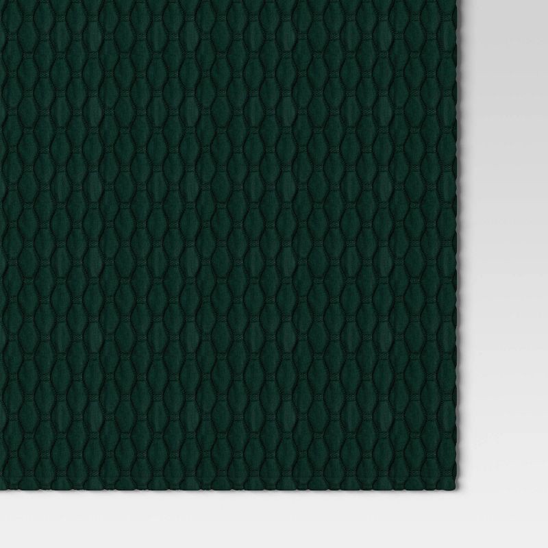 slide 4 of 5, Triple Knit Throw Blanket Heather Green - Room Essentials™, 1 ct