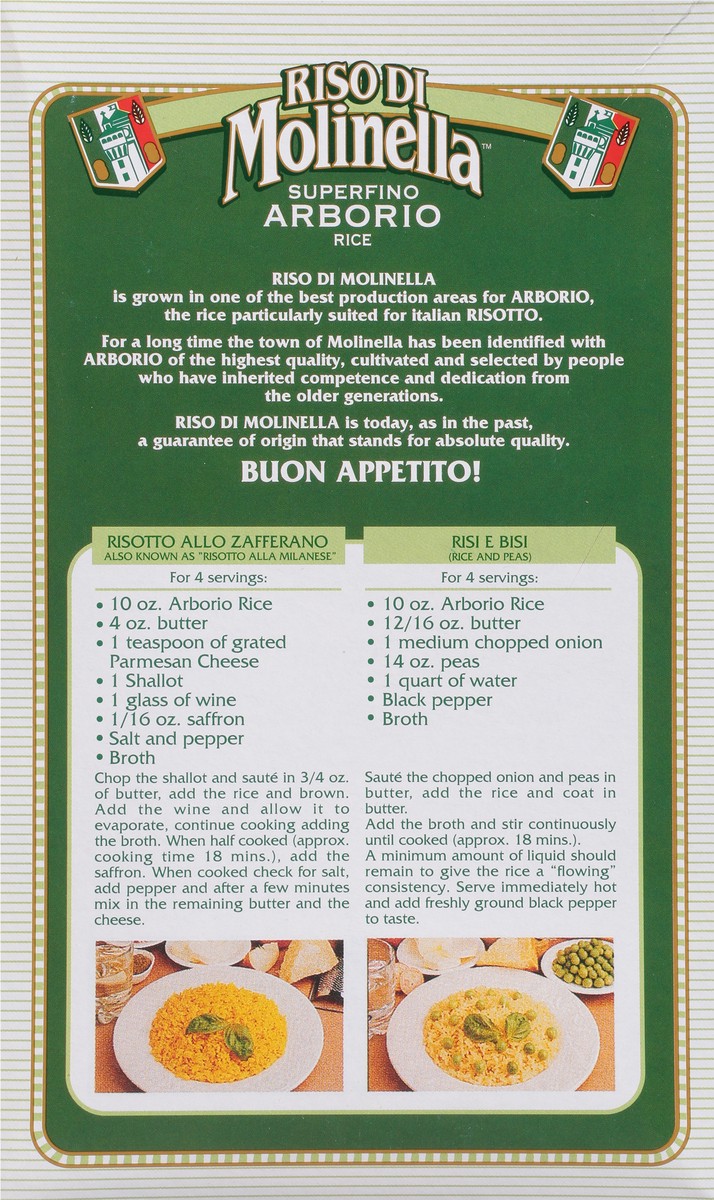 slide 7 of 9, Riso di Molinella Superfino Arborio Rice 35.2 oz, 35.2 oz