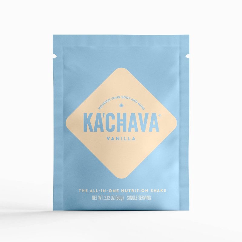 slide 9 of 9, Ka'Chava All-In-One Plant Based Nutritional Shake Powder - Single Serve - Vanilla - 10.93oz/5ct, 10.93 oz, 5 ct